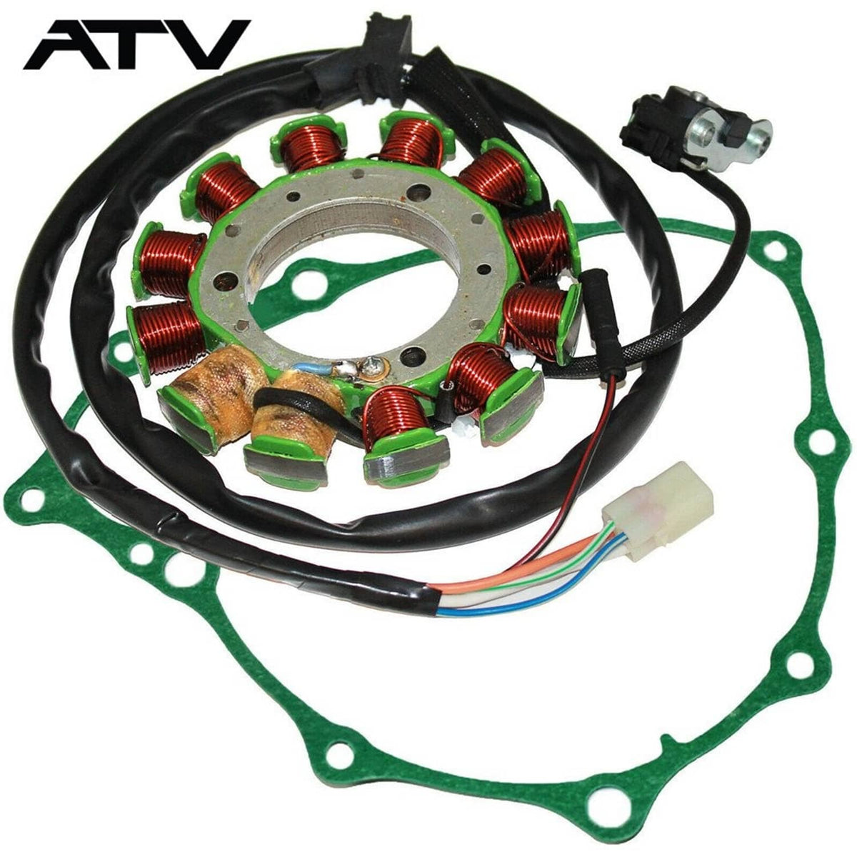 Solidspare Stator + Gasket For Honda Sportrax 400 TRX400EX 2x4 1999-2008