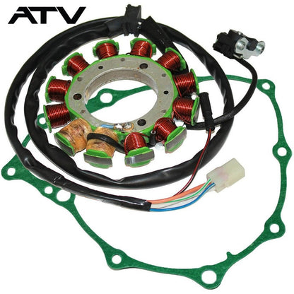 Solidspare Stator + Gasket For Honda Sportrax 400 TRX400EX 2x4 1999-2008