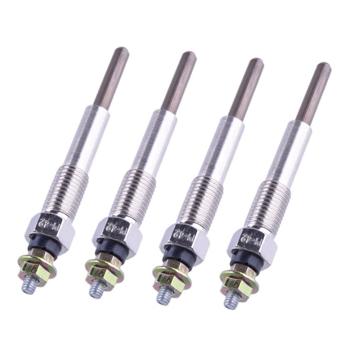 Solid Spare 9-82511978-0 4 Glow Plug for Isuzu C240 C190 C201 C221 4BA1 D500 4FA1 Diesel 12V