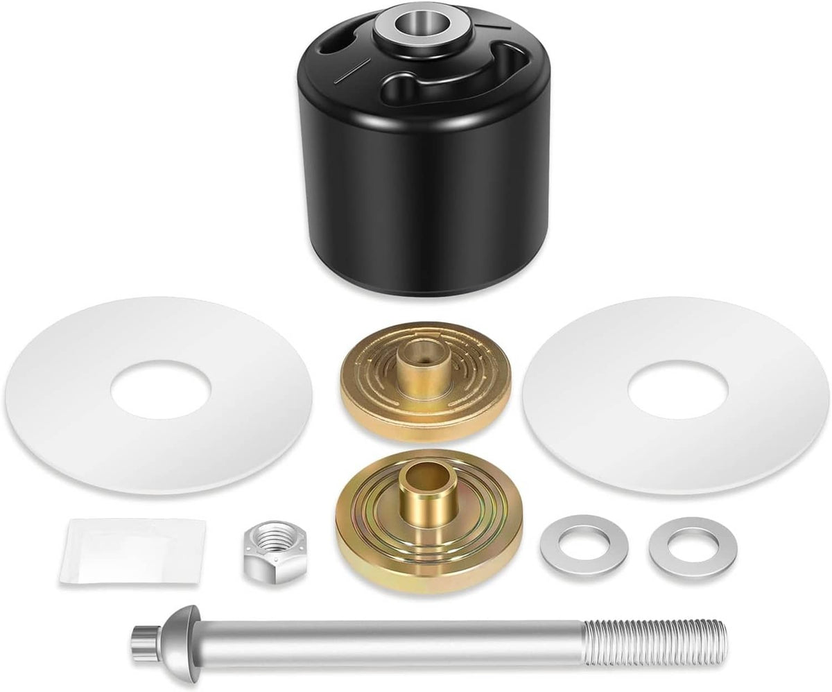 Solid Spare Quik-Align Pivot Bolt Bushing Kit w/Alignment Collar for Hendrickson Turner Lift