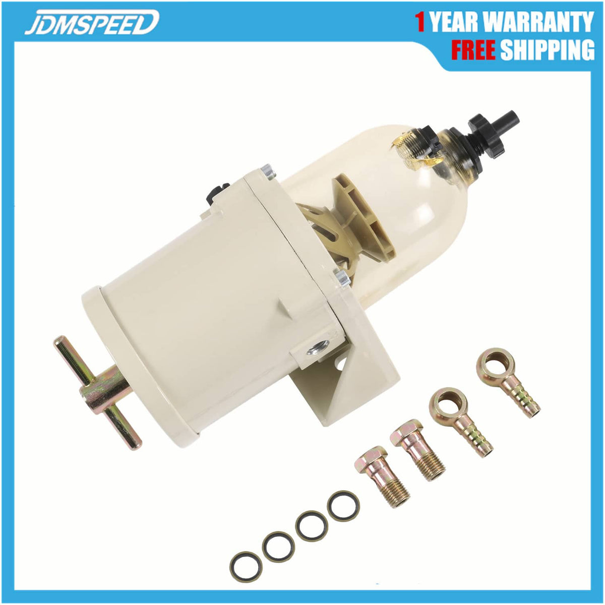 Solidspare 500FG/FH DIESEL MARINE BOAT FUEL / WATER SEPARATOR FILTER NEW