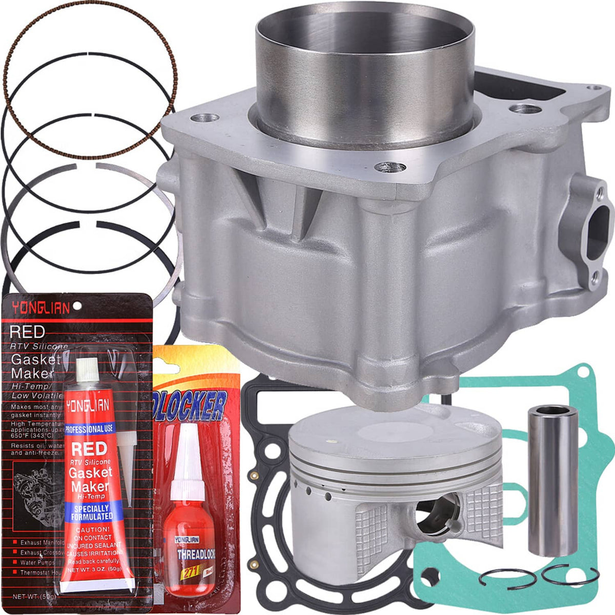 Solidspare 84.5mm Cylinder Piston Repair Kit For HISUN 500 ATV UTV MASSIMO BENNCHE Qlink HS