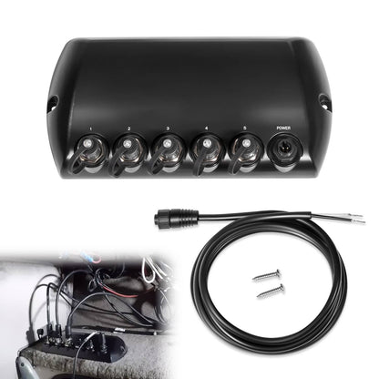 Solidspare 408450-1 5 Port Ethernet Switch, Black - Replace for Humminbird AS ETH 5PXG