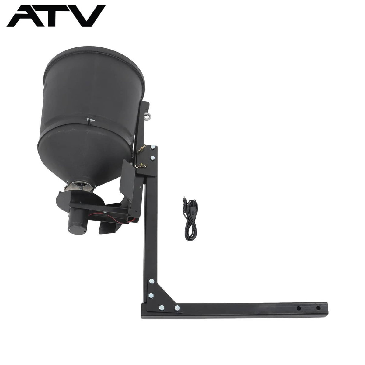 Solidspare Broadcast Spreader For Salt, Grass Seed, Fertilizer, Deer Feeder Seed UTV UTVS16