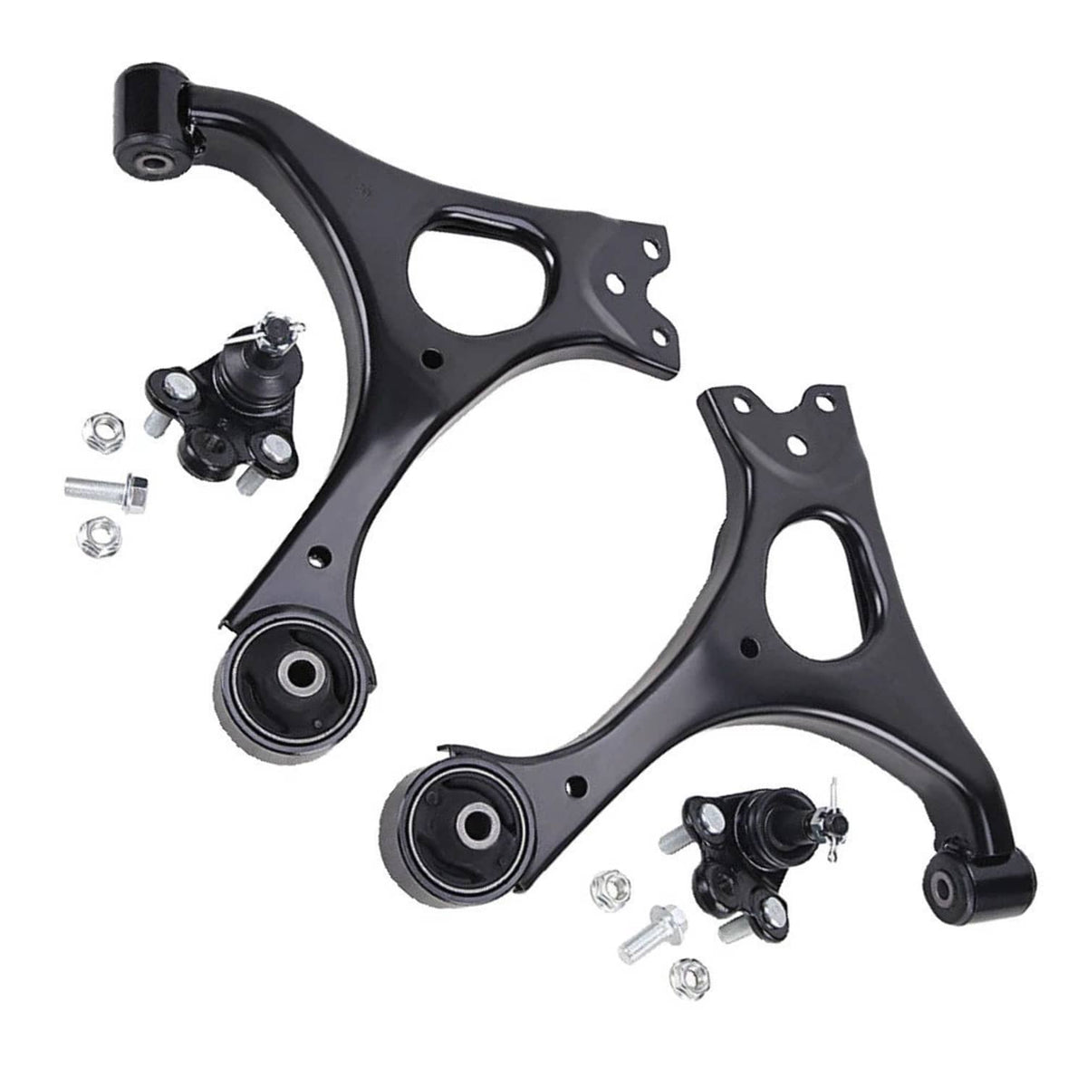 Solidspare New Front Lower Control Arms & Ball Joints for 2006-2011 Honda Civic Acura CSX