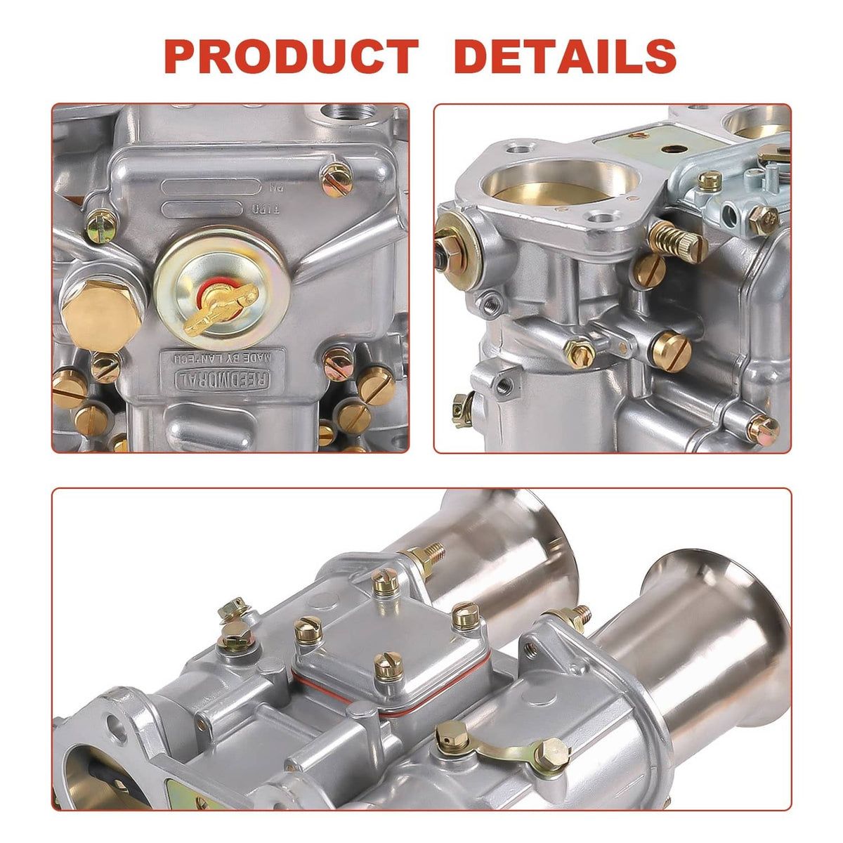 Solidspare Carburetor For 45 DCOE 152 High Performance Twin Choke 19600.060 Carb