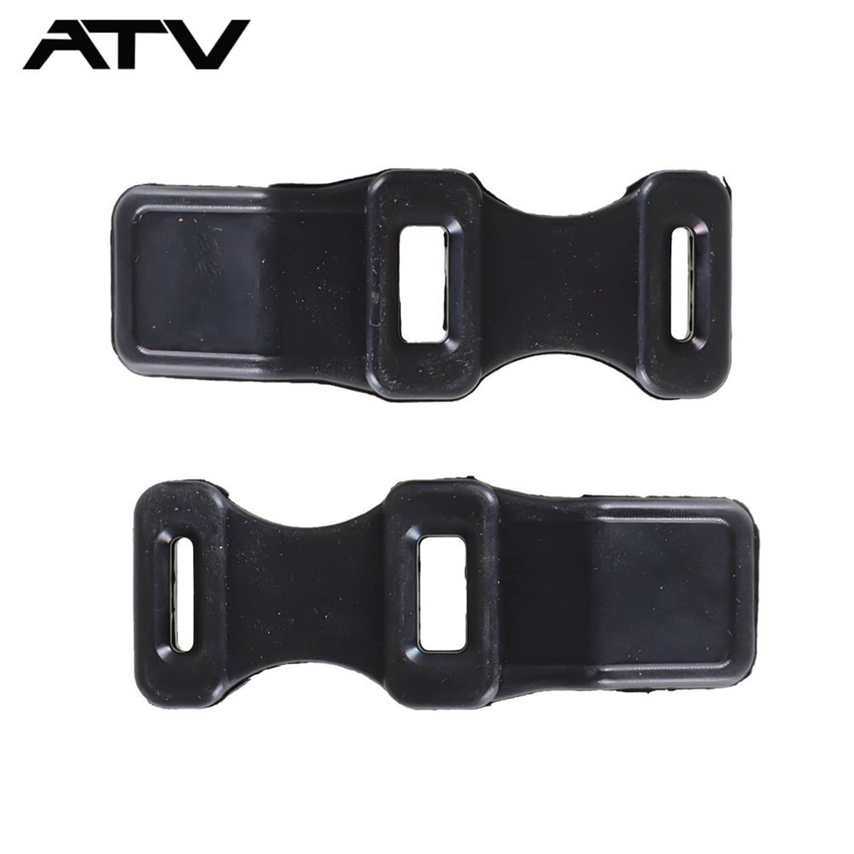 Solidspare For Honda Big Red 200 ATC200E Rear Rack Door Rubber Straps 2pcs 1983