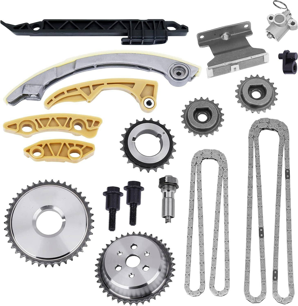 Solidspare Timing Chain Kit 94201S For 08-13 Malibu 10-15 Equinox GMC Terrain 2.4L I4 DOHC