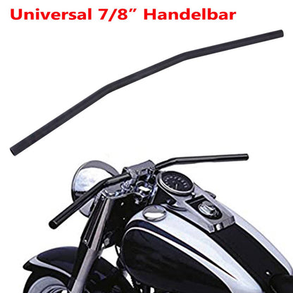 Solidspare 7/8" 22mm Motorcycle Handlebar Drag Straight Bar Fit for Harley Honda Kawasaki