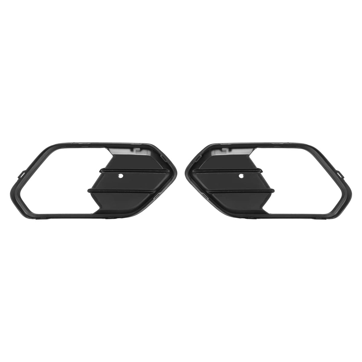 Solid Spare Pair Bumper Fog Light Cover Bezel For Ford Escape Kuga 2017 2018 2019 Left+Right