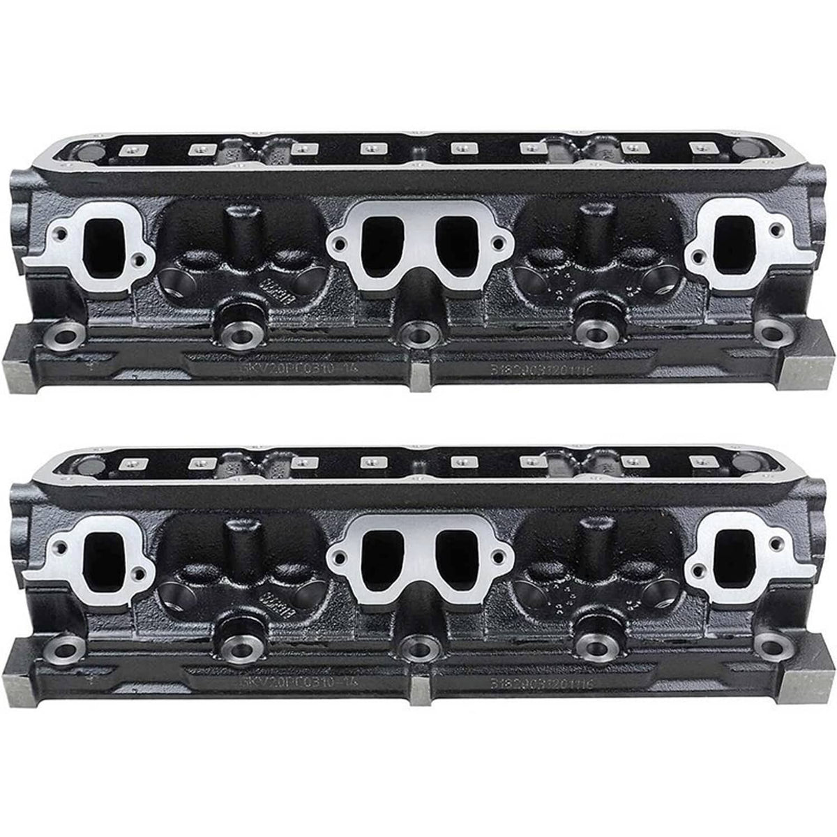 Solidspare 2Pcs Engine Cylinder Heads Set For Dodge Jeep 5.2L 5.9L 318 360 92-02 6671/0466
