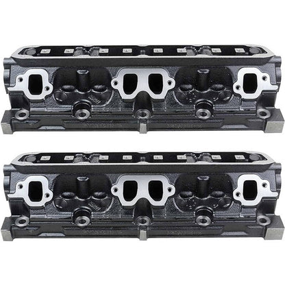 Solidspare 2Pcs Engine Cylinder Heads Set For Dodge Jeep 5.2L 5.9L 318 360 92-02 6671/0466
