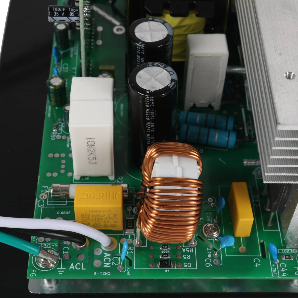 Solidspare WF-8955-AD-MBA RV Power Converter 55 Amp DC Main Board Assembly for WF-8955