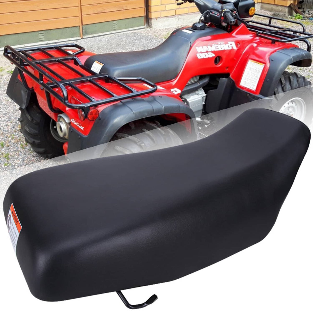 Solidspare Black Seat For Honda TRX400FW Foreman 400 FourTrax 4X4 95-03 77100-HM7-A00ZA