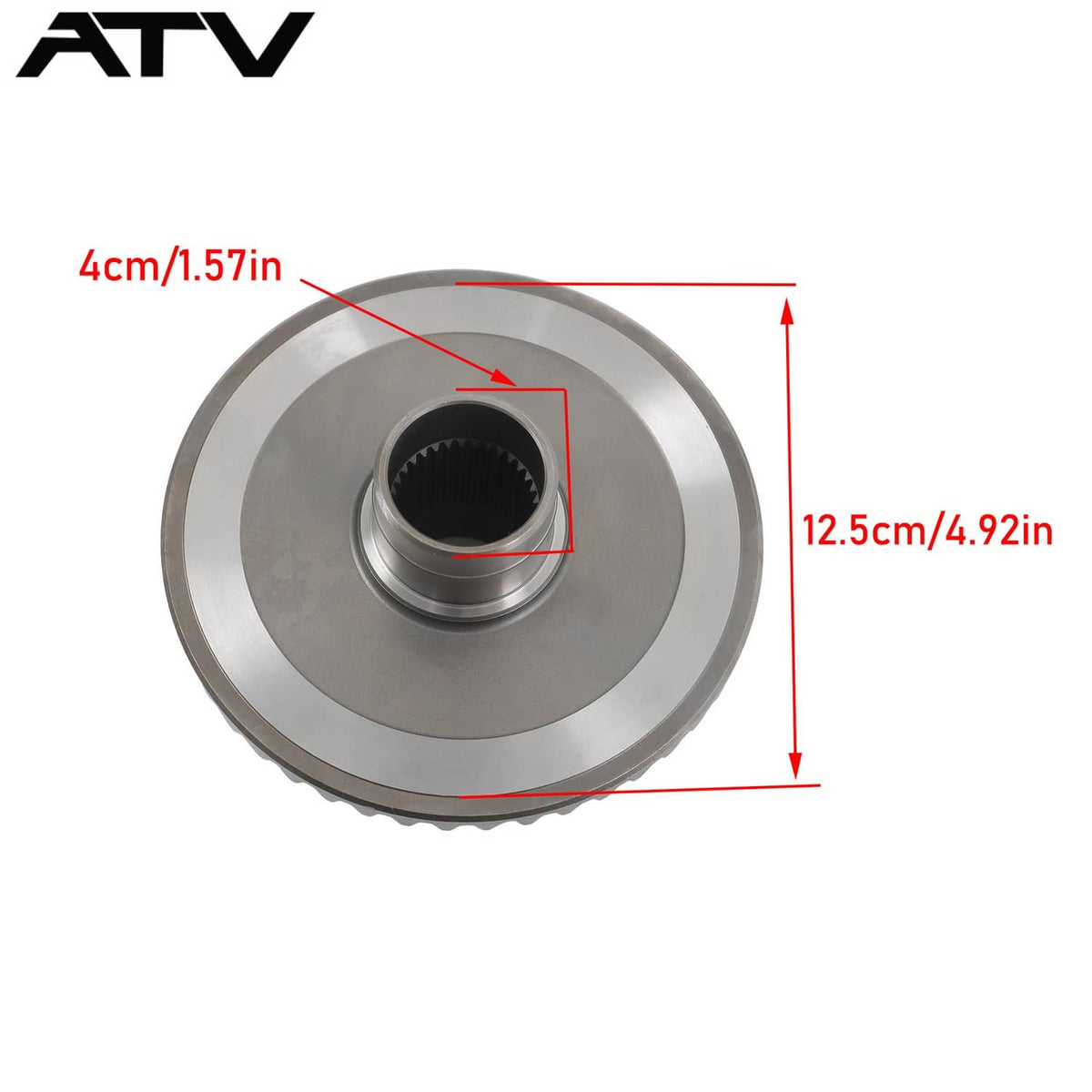 Solidspare For Honda TRX250TE Recon 250 2x4 ES 2002-20 Rear Differential Gear Pinion Shafts