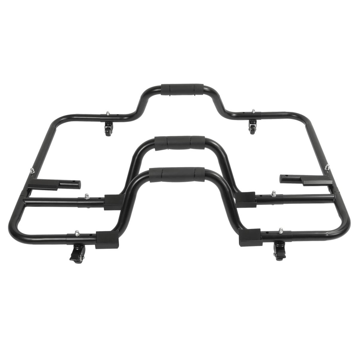Solid Spare Hardtop Storage Rack For Jeep Wrangler CJ-7 YJ TJ JK JL 1976-2025 Powder Coated