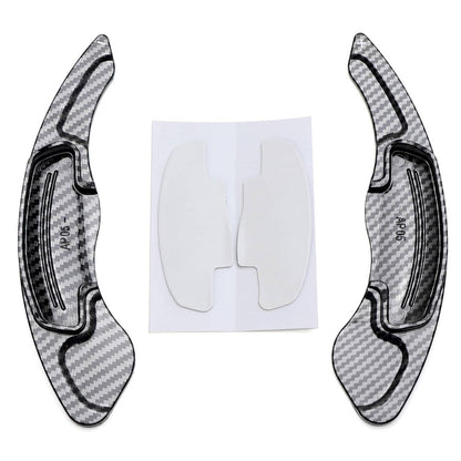 Solidspare Carbon Fiber Pattern Steering Wheel Paddle Shift For Honda Accord Civic CR-V