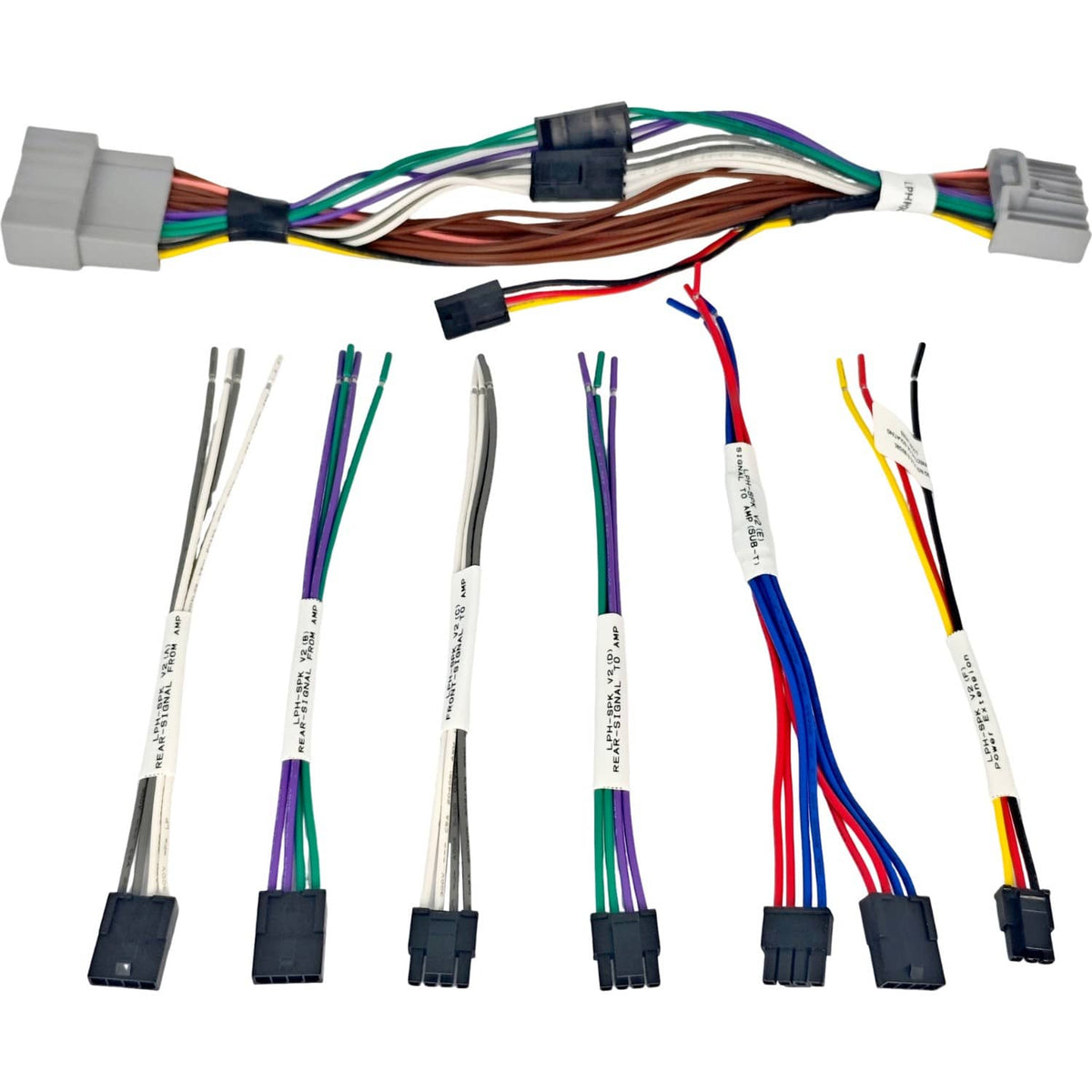 Solid Spare LPHHD04 Audio Integration T-Harness Fit Honda 2018-2020 Fit, 2018-2022 Insight