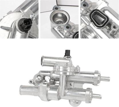 Solidspare NEW Thermostat Housing Assembly For 09-20 Dodge Journey 2008-2014 Avenger 2.4L