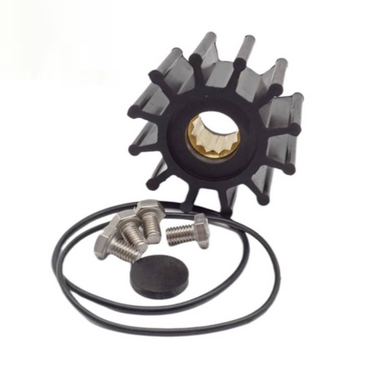 Solid Spare Yanmar Water Pump Impeller Kit Replaces 129670-42610 129470-42530 129470-42531