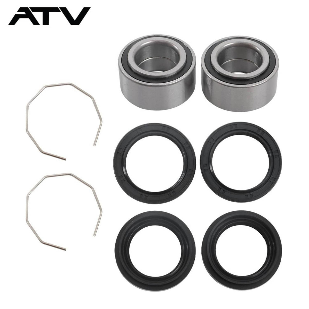 Solidspare For Arctic Cat 250 300 375 400 500 650 Front Rear Wheel Bearing Seal Kit 1998-04