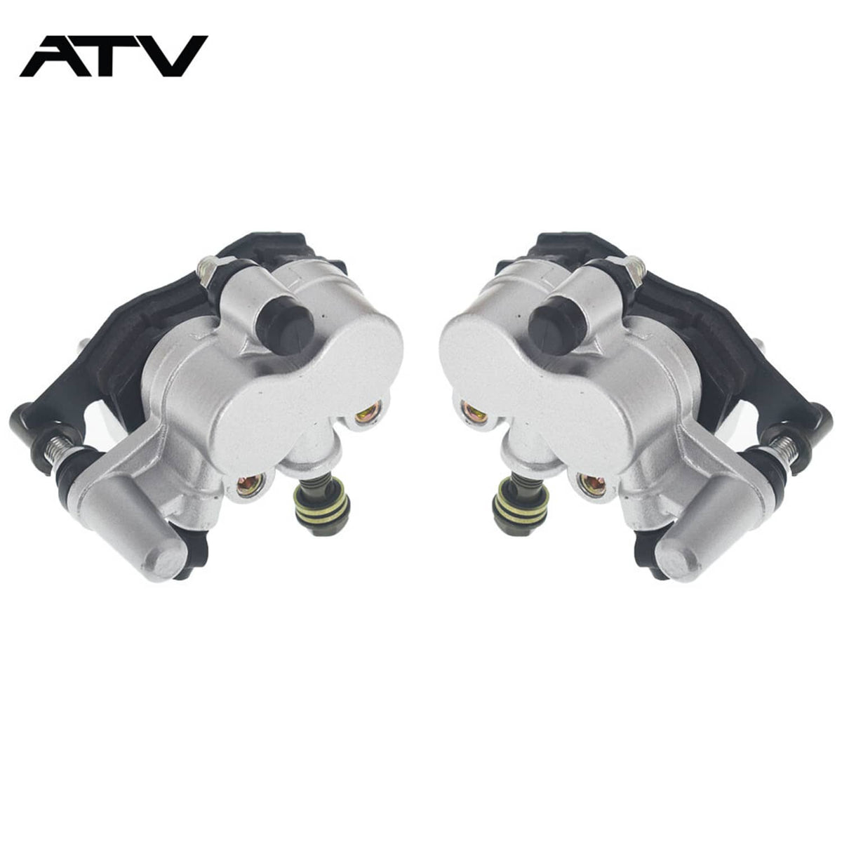 Solidspare For 2013-2017 Can Am Maverick 1000 Front Right Left Brake Calipers With Pads New