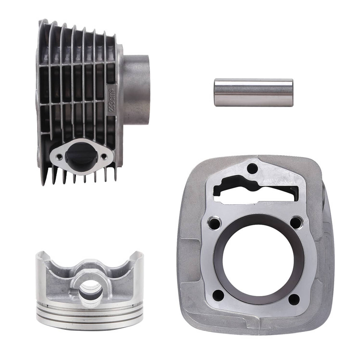Solidspare Cylinder Piston Gasket Top End Kit Set For Honda CRF230F 2003-2019 67mm Big Bore
