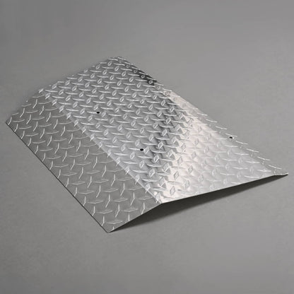 Solidspare Aluminum Diamond Plate Shock Shield Bumper Cover For EZGO Medalist/TXT/PDS 01-13