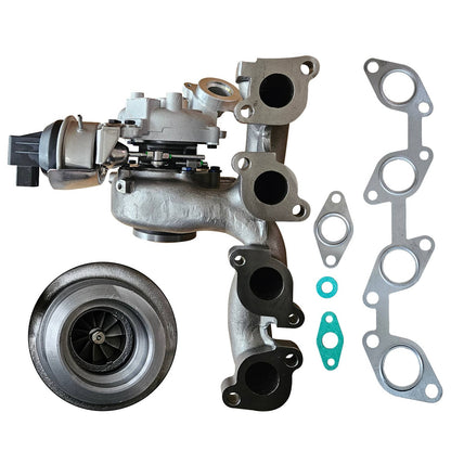 Solidspare Turbocharger Turbo for Audi A3 2010-2013 VW Beetle Golf Jetta 2.0L Diesel BV43