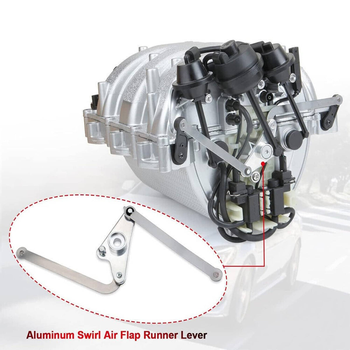 Solidspare Intake Manifold Assembly for Mercedes-Benz C280 E350 CLK350 GLK350 SLK350 ML350