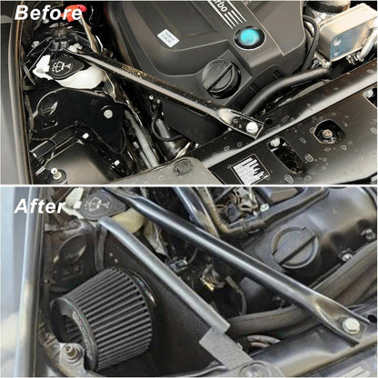 Solidspare Cold Air Intake w/Filter For 2010-16 BMW 535i 535i xDrive F10 F11 N55 3.0T Turbo