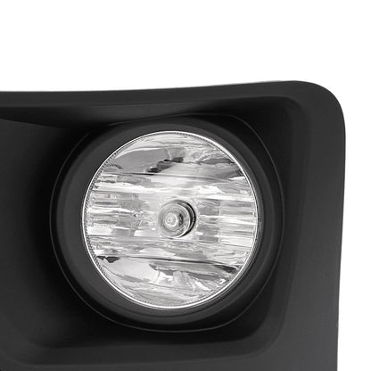 Solid Spare Fog Lights +Bezel+Harness +Switch+Relay For Chevrolet Traverse 2018 19 2020 2021