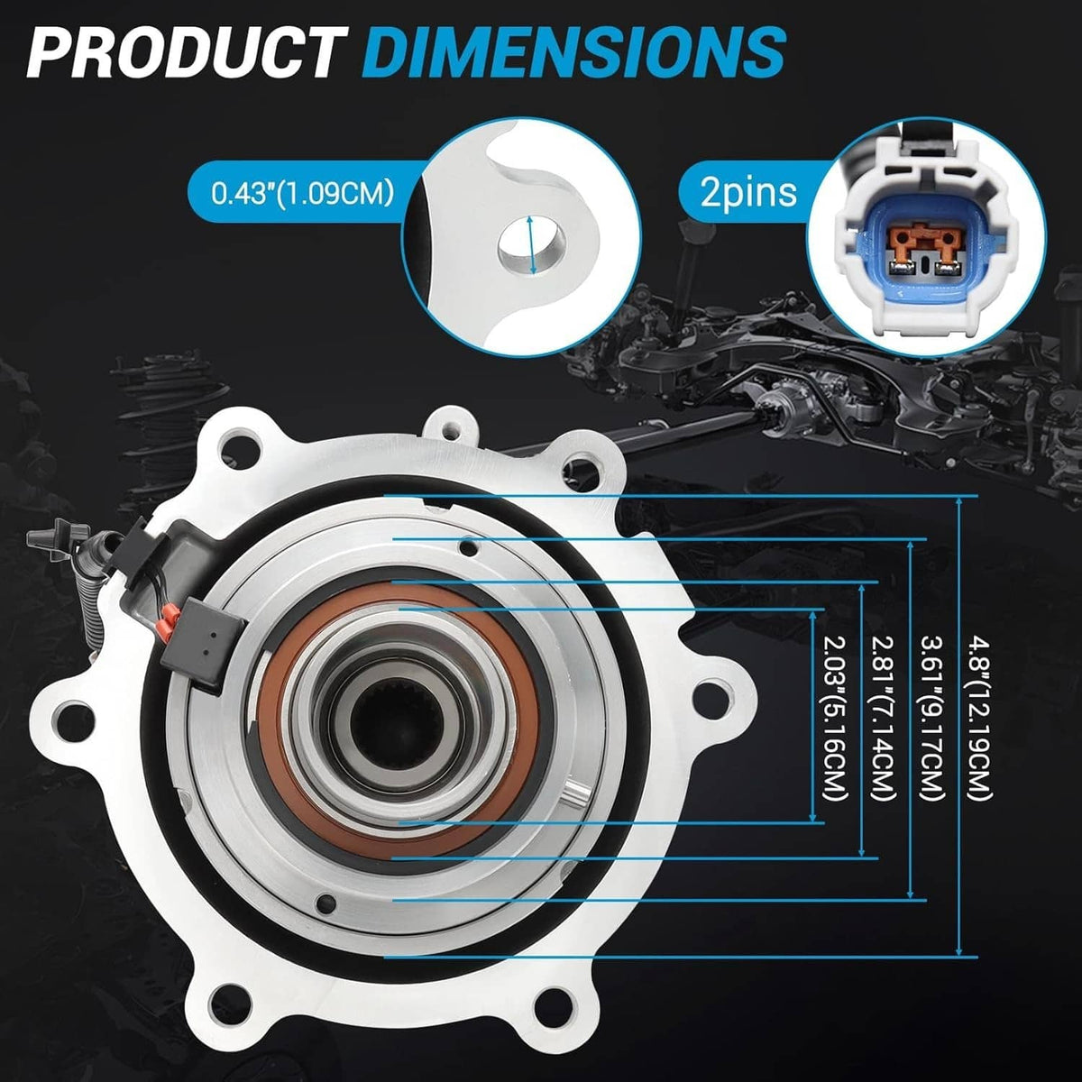 Solidspare Rear Differential Coupling For 13-20 Infiniti QX60 Nissan Pathfinder 387613KA0B