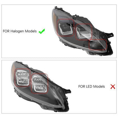 Solidspare Halogen Headlight Headlamp with Bulb Right Side For 2020-2022 Ford Escape S/SE