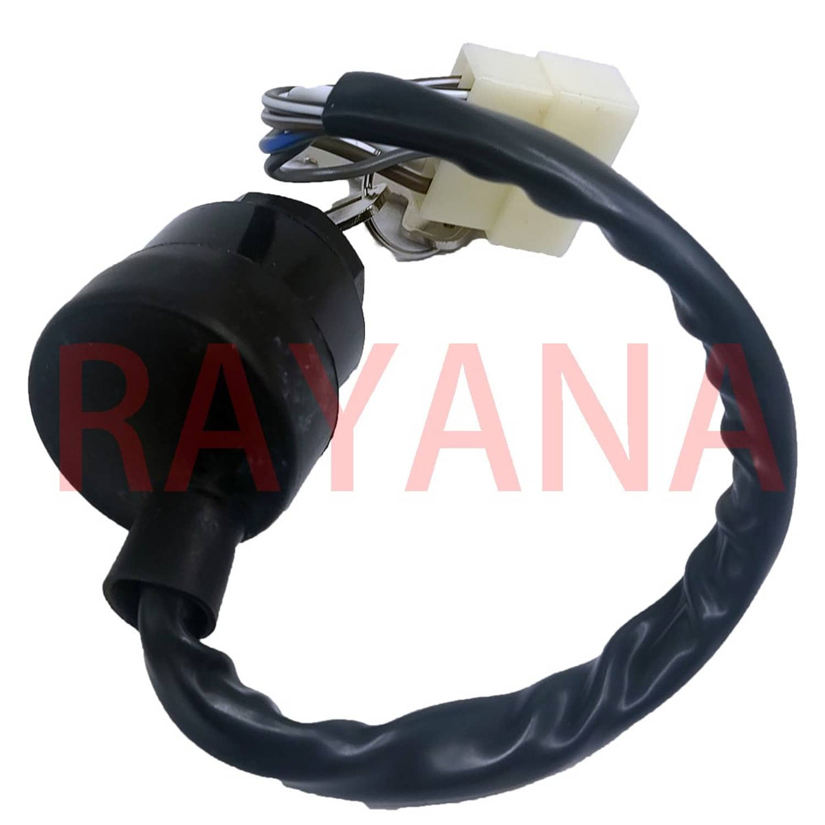 Solidspare US Ignition Key Switch for Kawasaki Mule 600 610 Mule 4000 Mule 4010,27005-0011