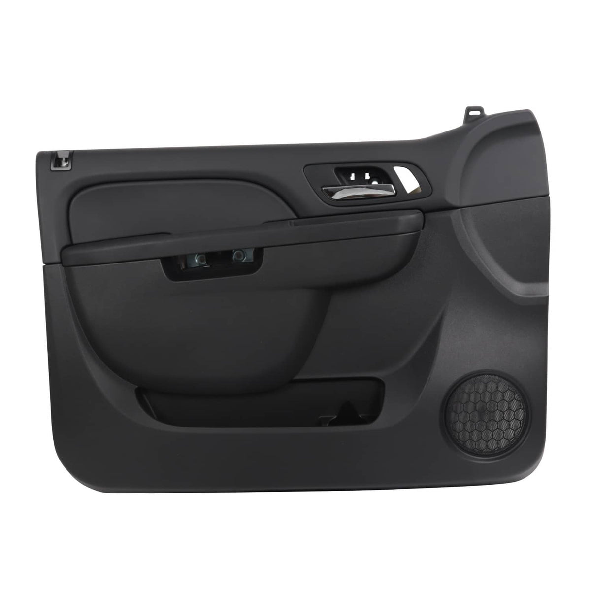 Solidspare Interior Front Door Trim Panel Driver Side 84127285 For GM Ebony 2010-2014 Black