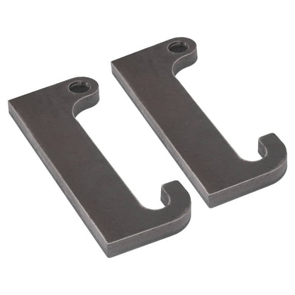 Solidspare 1 Pair Blank Quick Attach Loader Mounts For Cat IT28 Loader mounts Steel