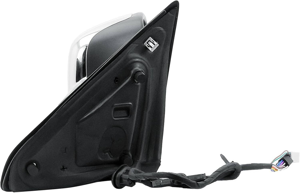 Solidspare For 2013-19 Dodge Ram 1500 Chrome Power Folding Heated Right Mirror & LED Signal