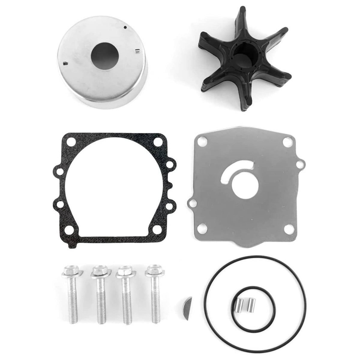 Solid Spare Water Pump Impeller Kit 6E5-W0078-A1-00 For Yamaha115 130 HP Outboard 18-3373