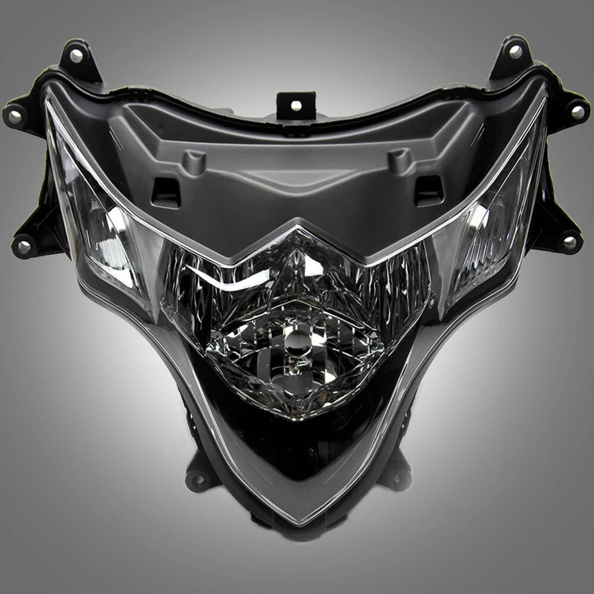 Solidspare Front Headlight Head Lamp Housing Assembly For Suzuki GSXR1000 K9 2009-2016 US