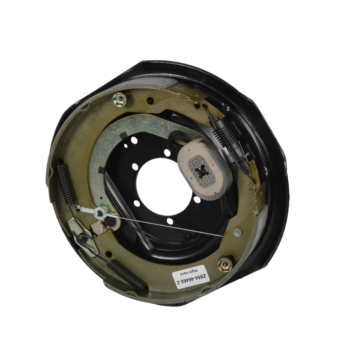 Solidspare For Dexter Nev-R-Adjust 7000 Self 12" 2 Set Trailer Backing Plate Brake Electric