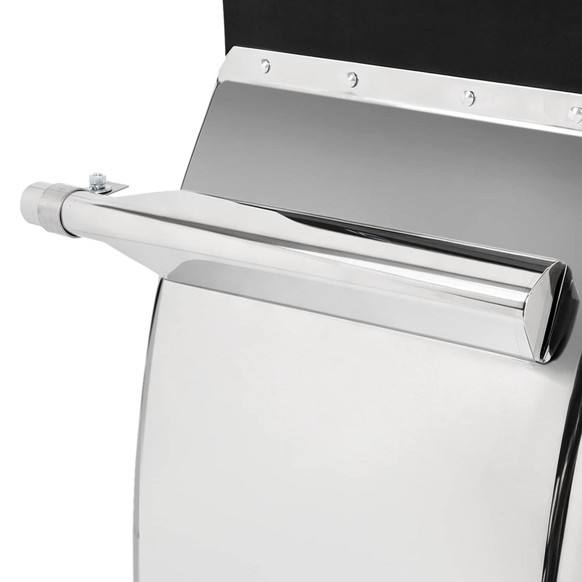 Solid Spare 34"x24" stainless steel quarter fender kit pair universal truck w/ Support Tube