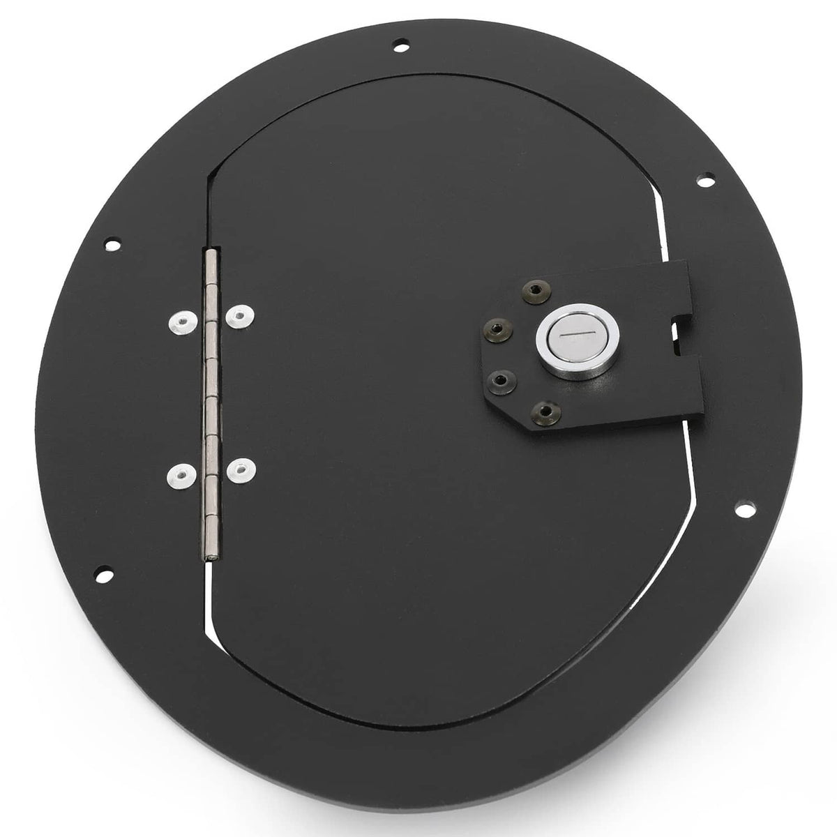Solid Spare New Black Powder Coated Locking Fuel Door For Hummer H3 & H3T M1025 M1025A1