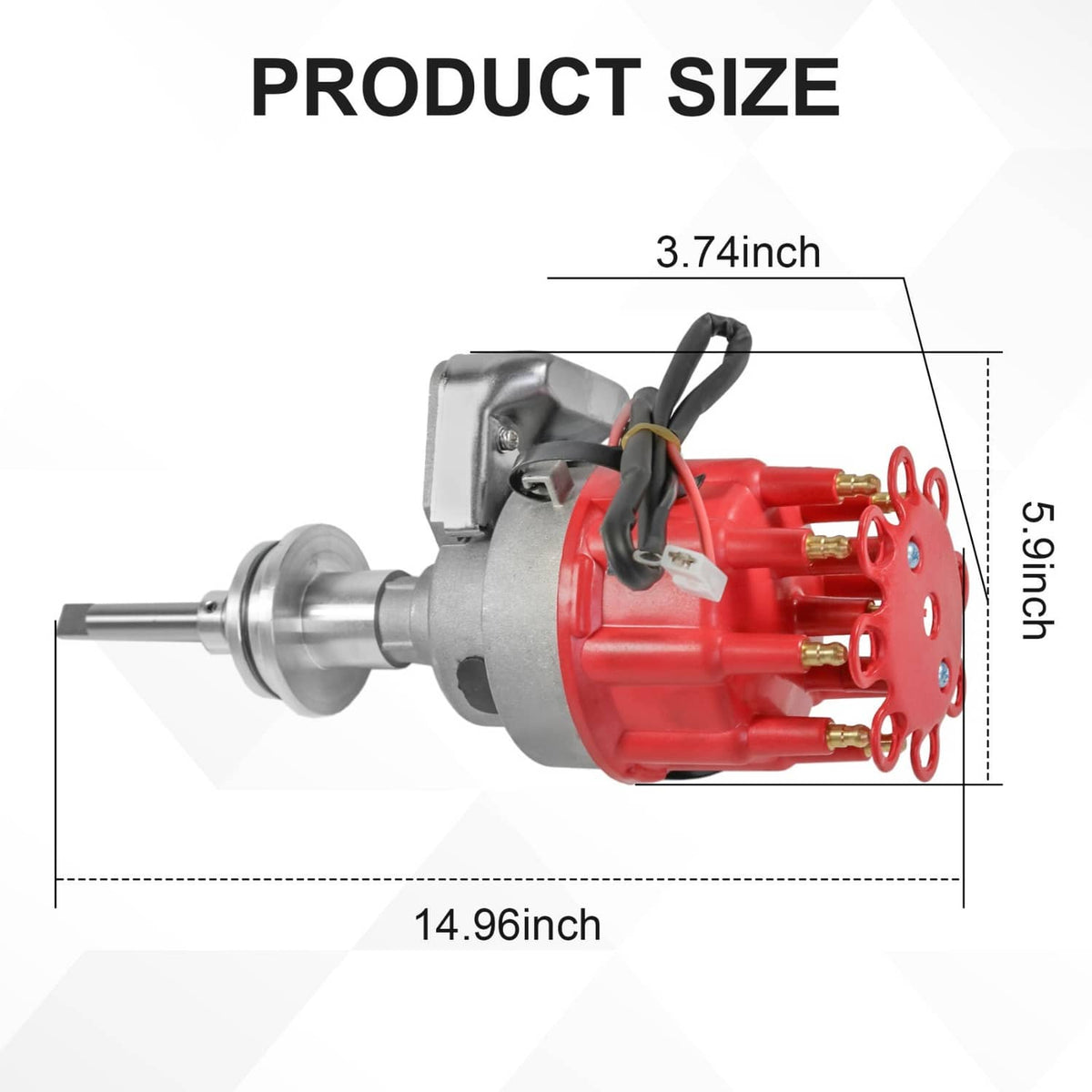 Solidspare HEI Distributor Small Block for Dodge Chrysler 318 340 360 Complete Electronic