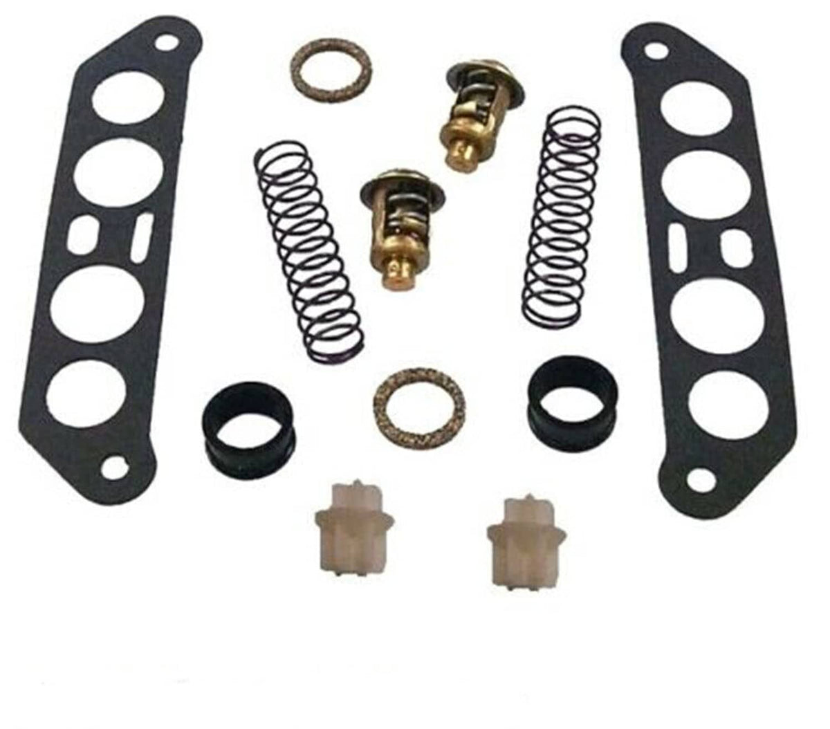 Solid Spare 18-3673 Thermostat Kit For Johnson Evinrude 140hp 115hp 112hp 110hp 90 85hp 80hp