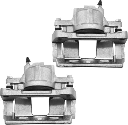 Solidspare 2x Front Brake Calipers for Jeep Grand Cherokee Comanche XJ Wrangler TJ LH & RH