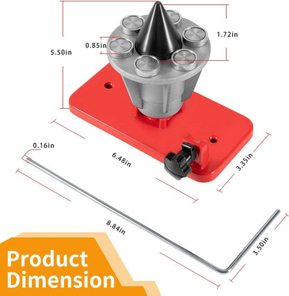 Solidspare 42-047 Magnetic Wall Mount Lawn Mower Blade Balancer Replace Oregon 42-047
