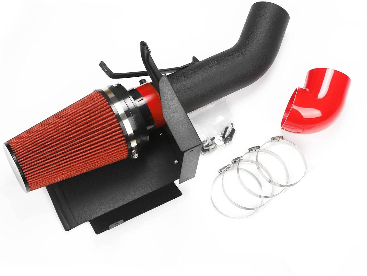 Solidspare 4" inches Cold Air Intake Kit with Filter for 99-06 GMC Chevy V8 4.8L/5.3L/6.0L
