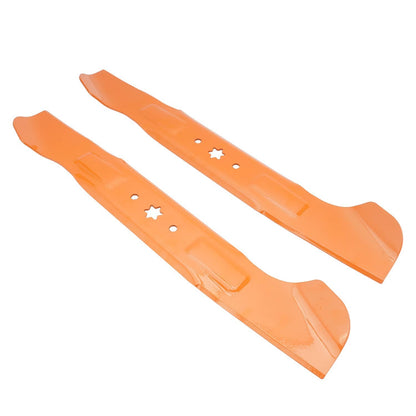 Solidspare 6 Point Star Mower Blades For Cub Cadet LTX1045 LTX1046 46" 942-04244A - 2 Packs