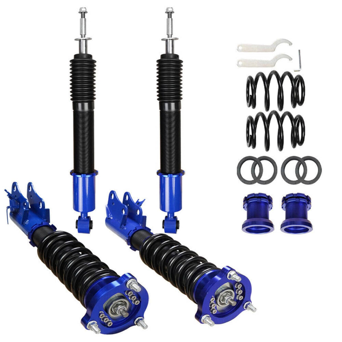 Solidspare Coilovers Suspension Kit For 2006-11 Honda Civic Adjustable Height Struts Shocks
